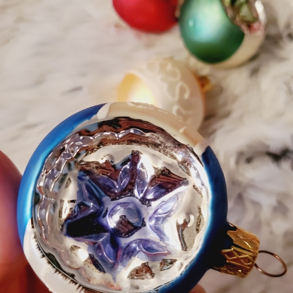 Vintage Retro Mercury set of 4 ornaments - Picture 9 of 9